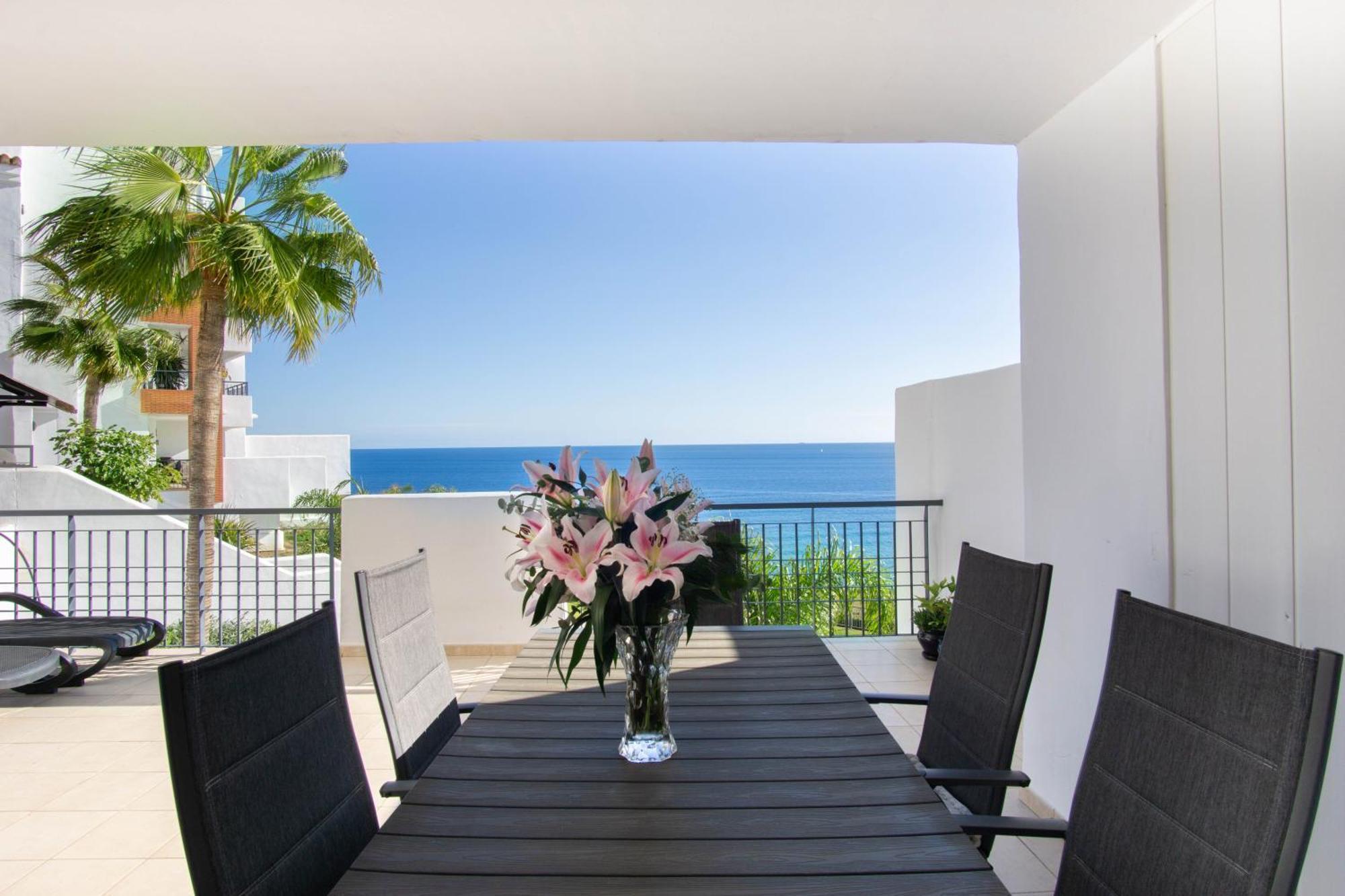 Beautiful Apartment With Stunning Sea Views And A Large Terrace! Torrox Exteriér fotografie